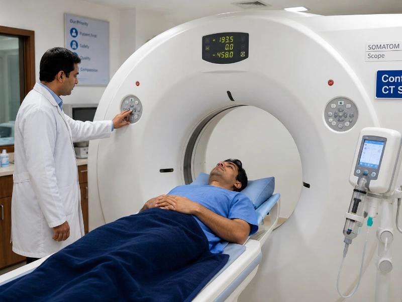 Advanced Multi-slice Contrast CT Scan Imaging Technology Machine
